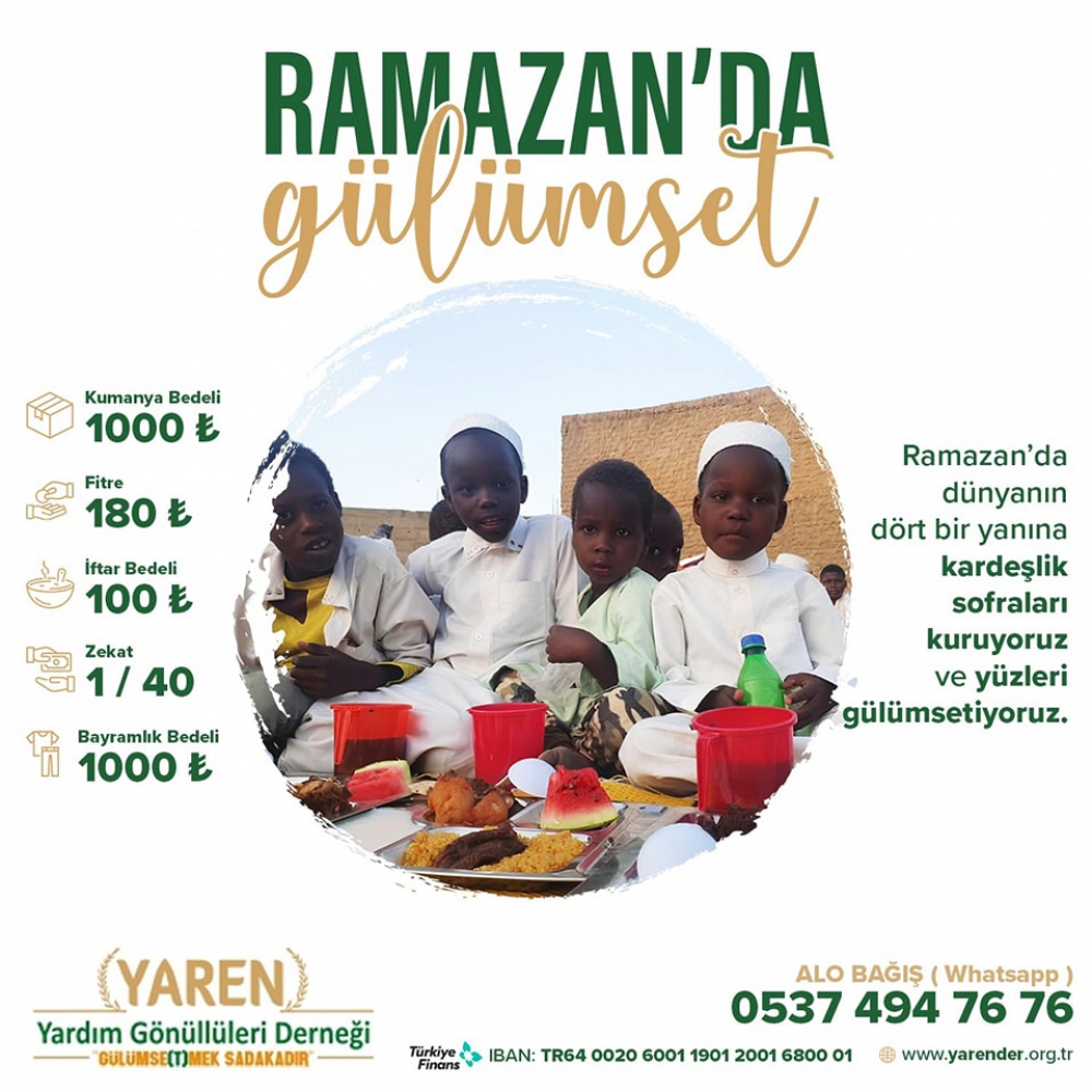 AFRİKA -MALİ  Yetimhane iftar programı... 05.03.2025