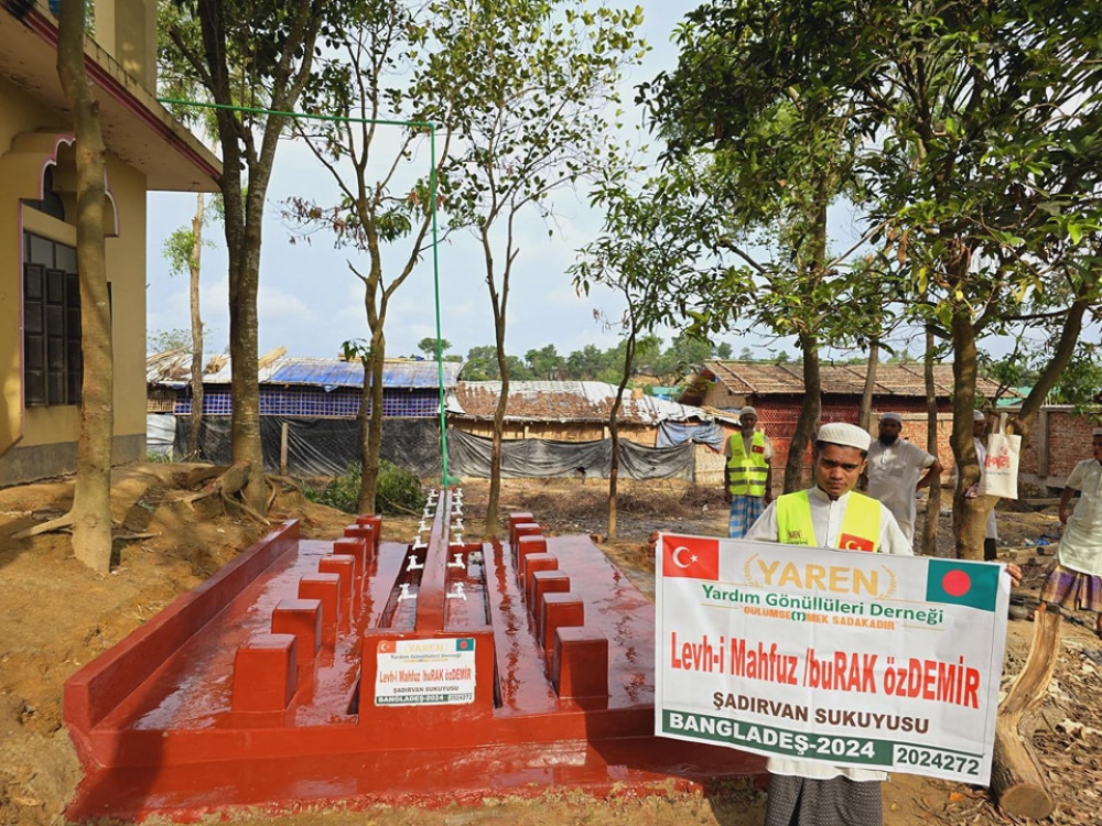 ARAKAN -BANGLADEŞ de Bir Su Kuyumuz Daha Açılmıştır