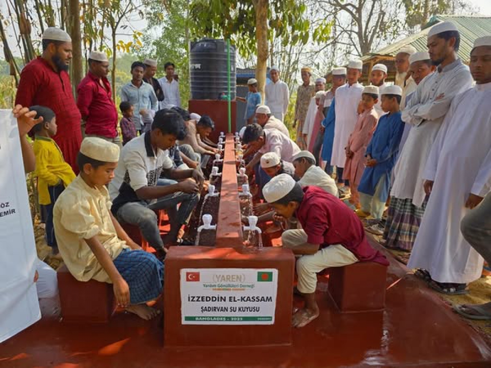 ARAKAN -BANGLADEŞ; Su kuyusu açılış...