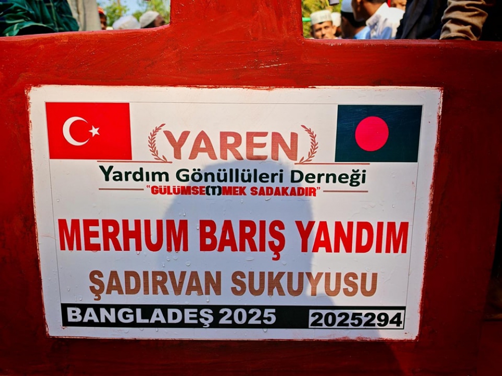 ARAKAN -BANGLADEŞ  Su kuyusu açılışı...