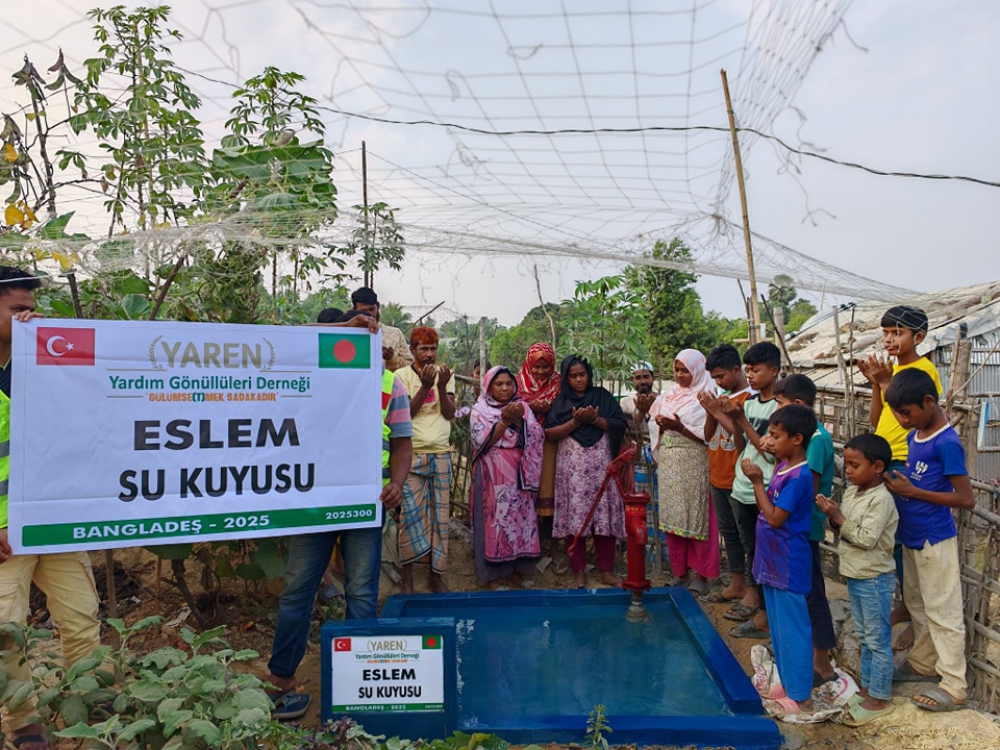 ARAKAN -BANGLADEŞ  Su kuyusu açılışı...