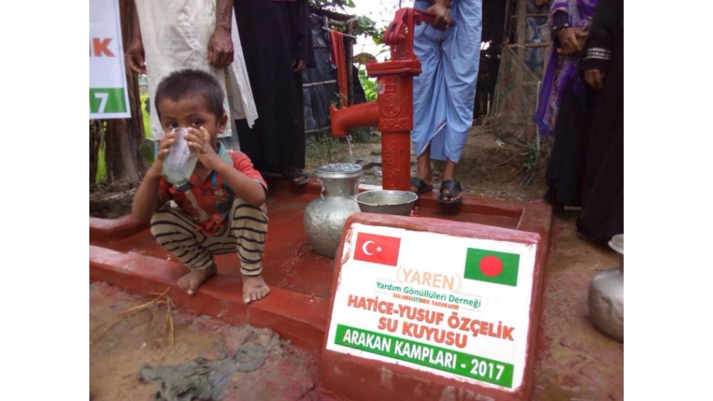 Arakan Kamplarında Su Kuyusu Projemiz Devam Ediyor