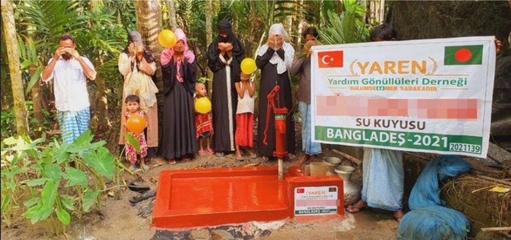 Bangladeş - Arakan Sınırında 11 Adet Su Kuyusu ve 2 Adet Şadırvan Daha Açıldı