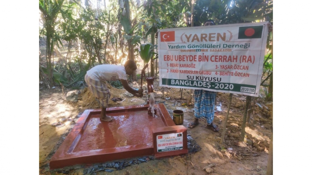 BANGLADEŞ’te Bağışçılarımızın Yardımları ile 4 Yeni Su Kuyusu Daha Açıldı