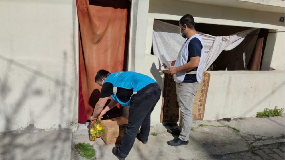 Bölgemizde Bulunan İhtiyaç Sahibi Ailelere Ramazan Kumanyası Dağıtıldı