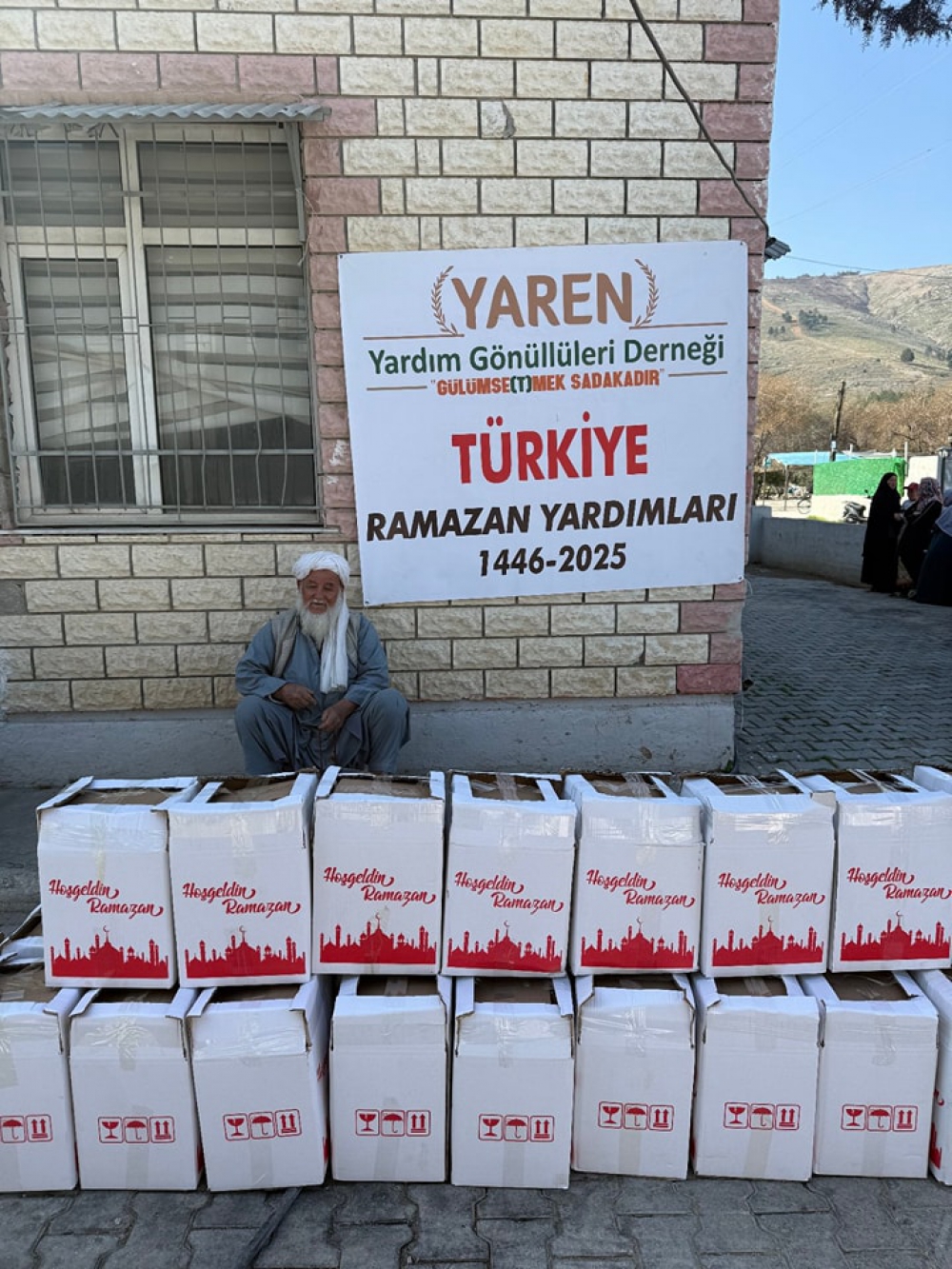 HATAY -OVAKENT; Gıda koli yardım..