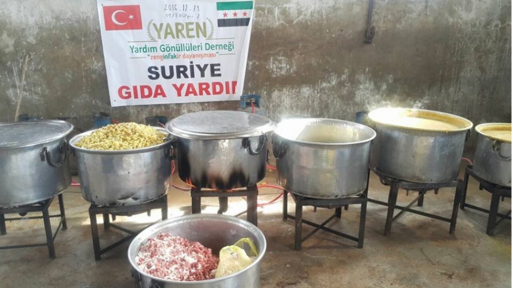 İdlib´e Yardımlar Ulaştırılmaya Devam Ediyor