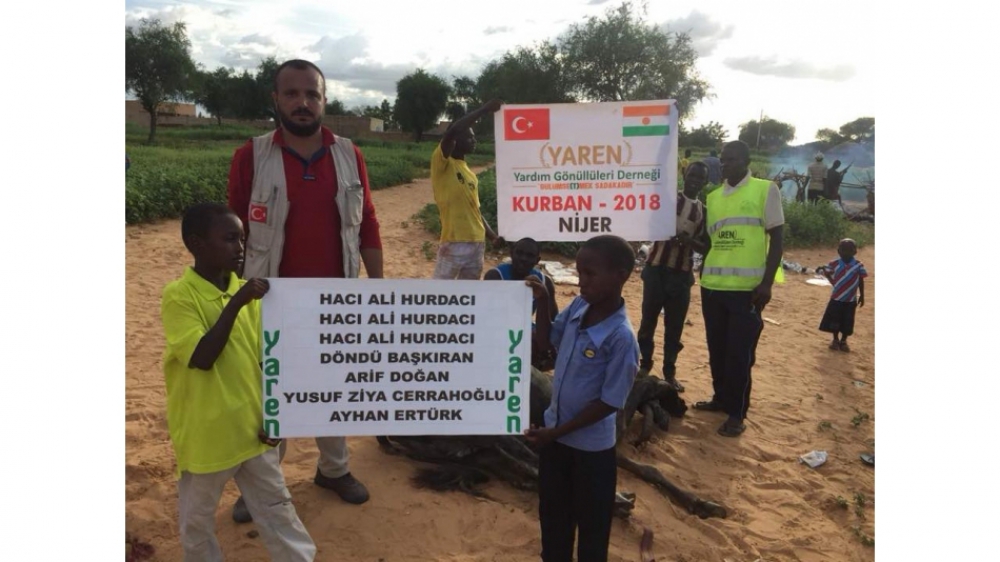 Nijer ve Osmaniye Çadır Kentteki Kurbanlar Kesiliyor